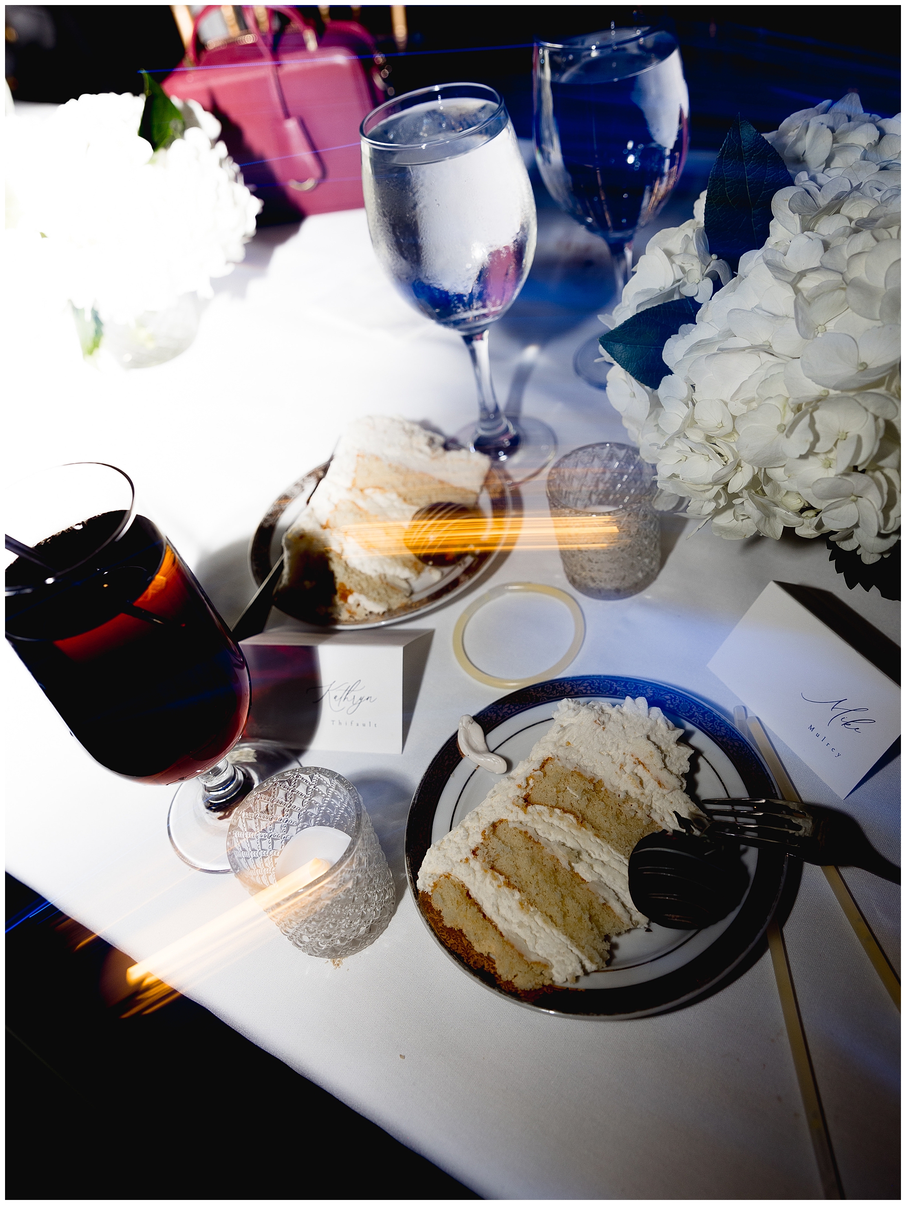 wedding reception details