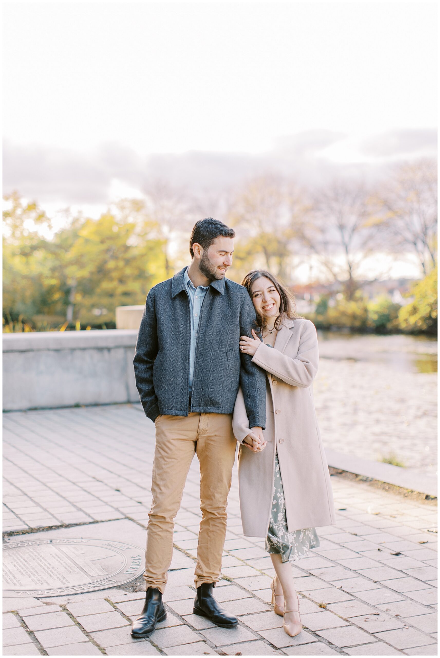 Romantic Engagement Session in Boston at the Esplanade & Back Bay