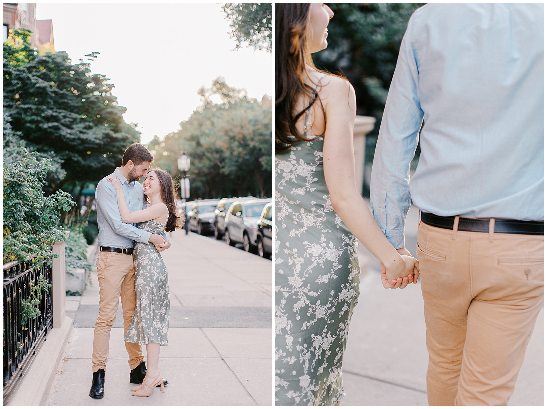 Boston engagement photos 