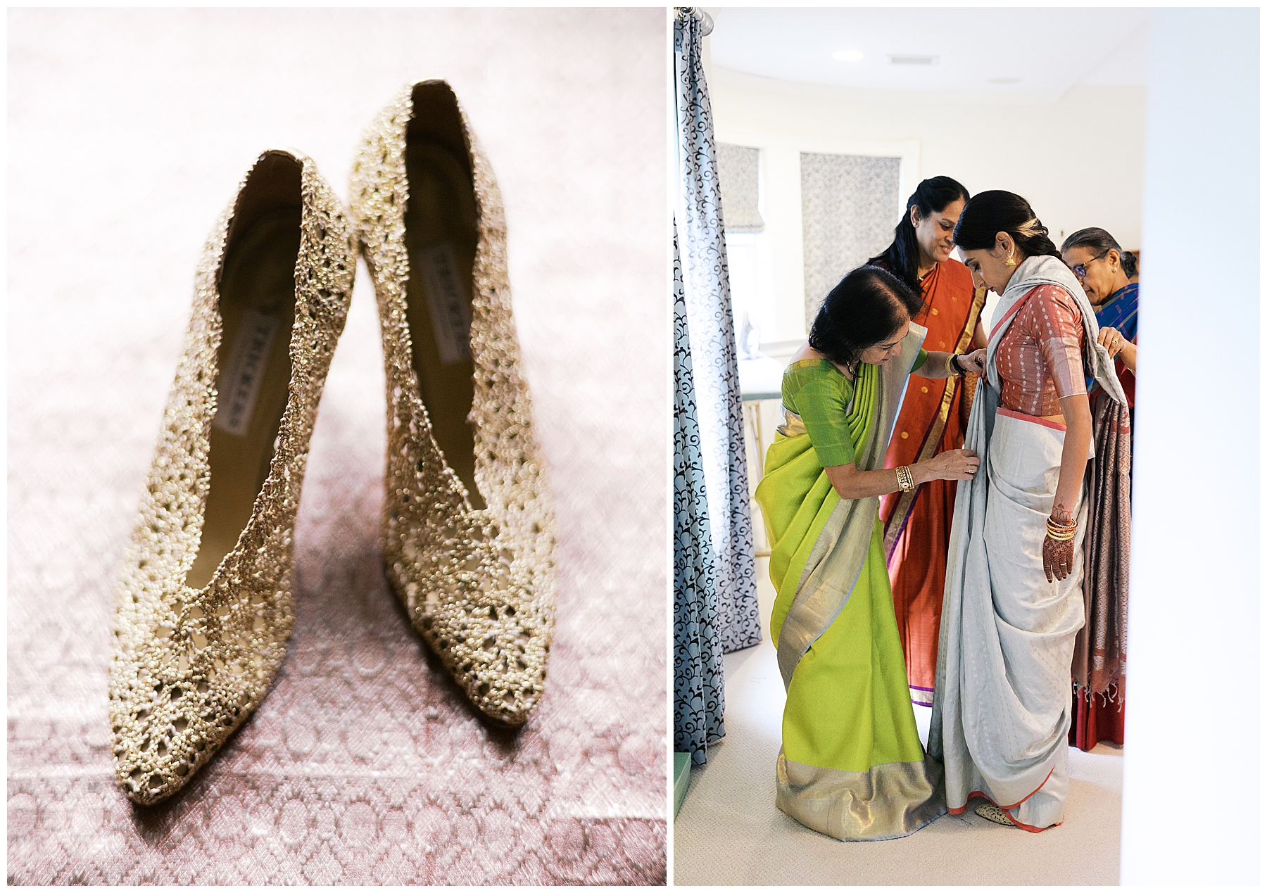 bridal details and getting ready portraits