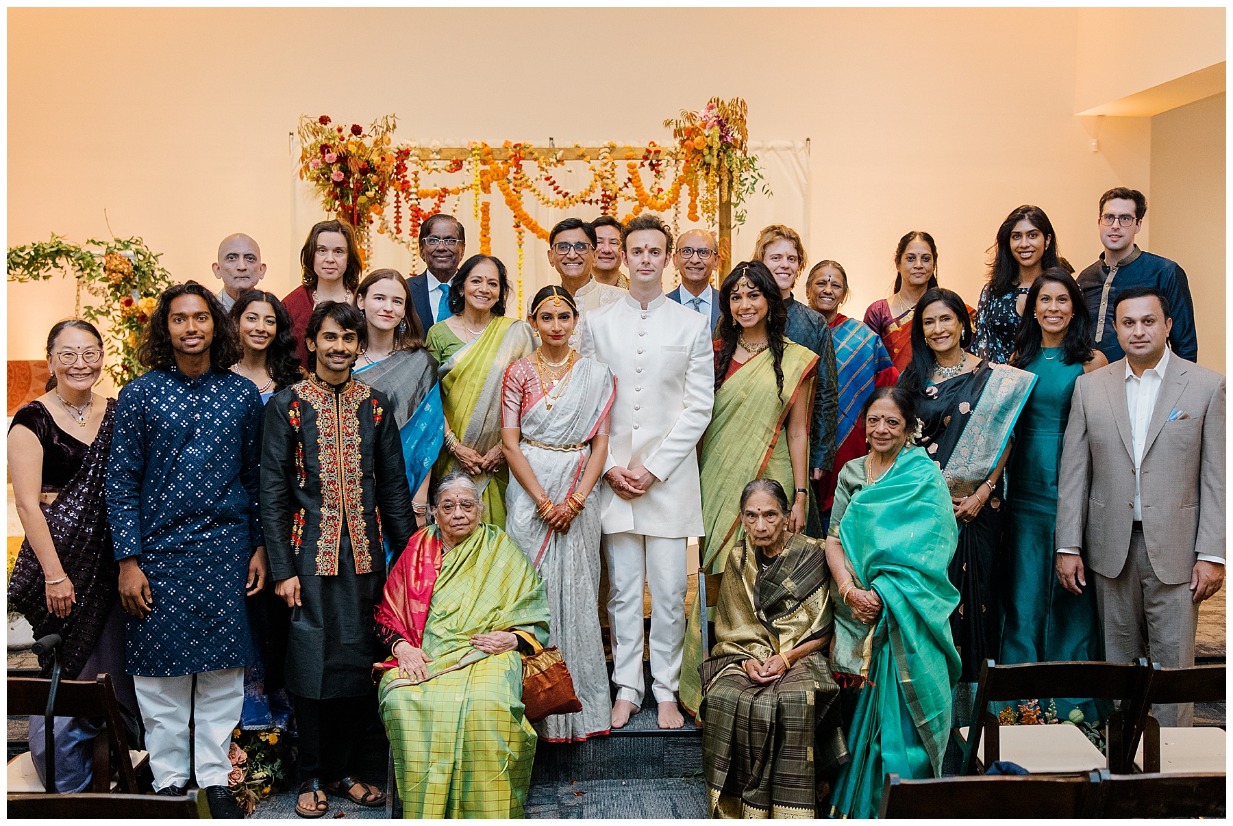 family portraits from Boston wedding