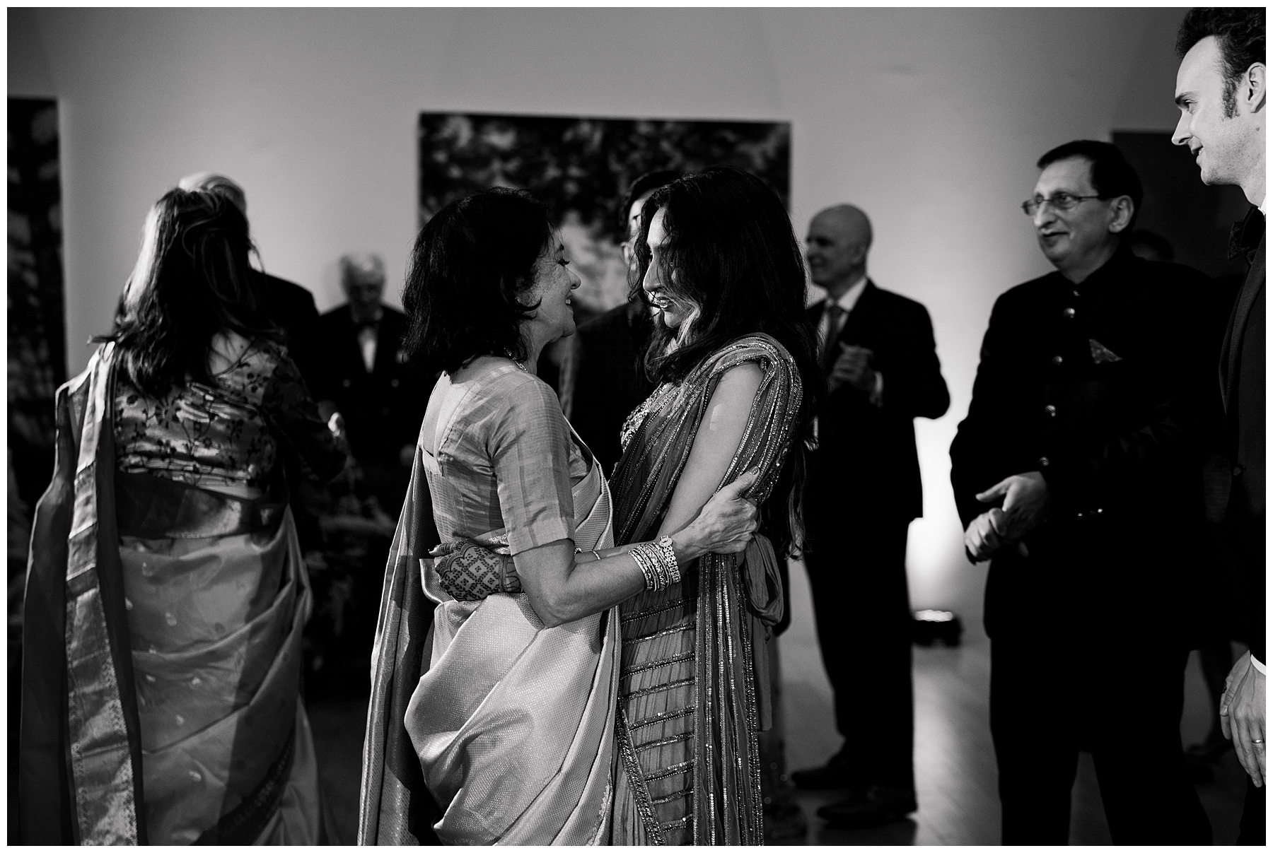 mother and daughter on dance floor