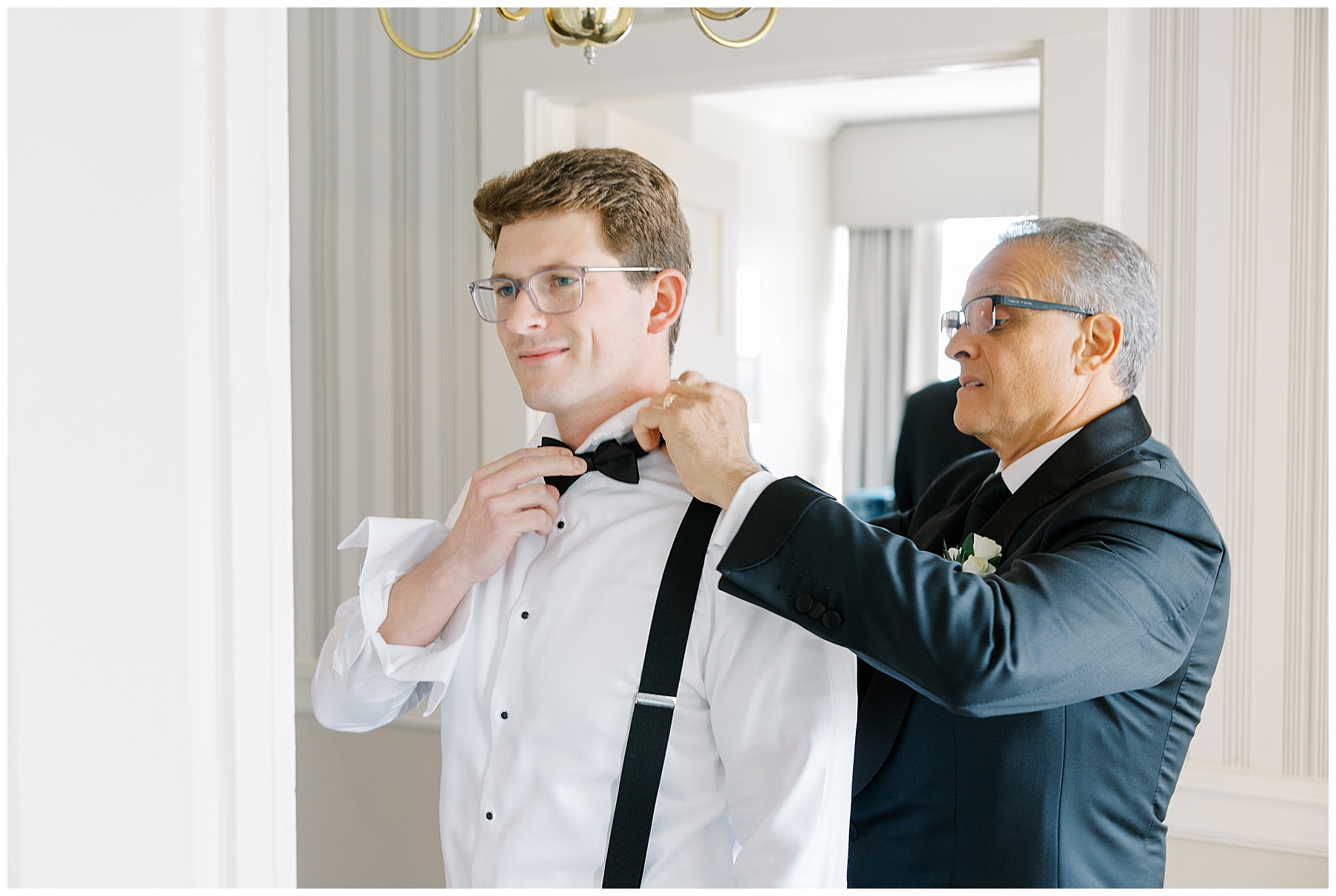 groom getting ready 