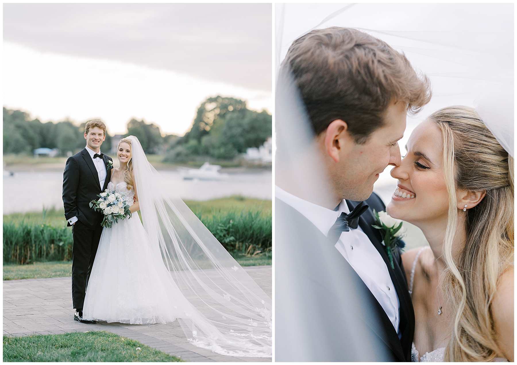joyful wedding portraits 