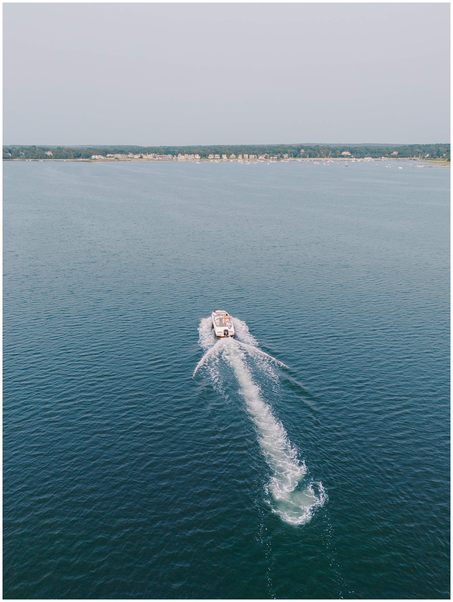 couple take a boat ride at Cape Cod 