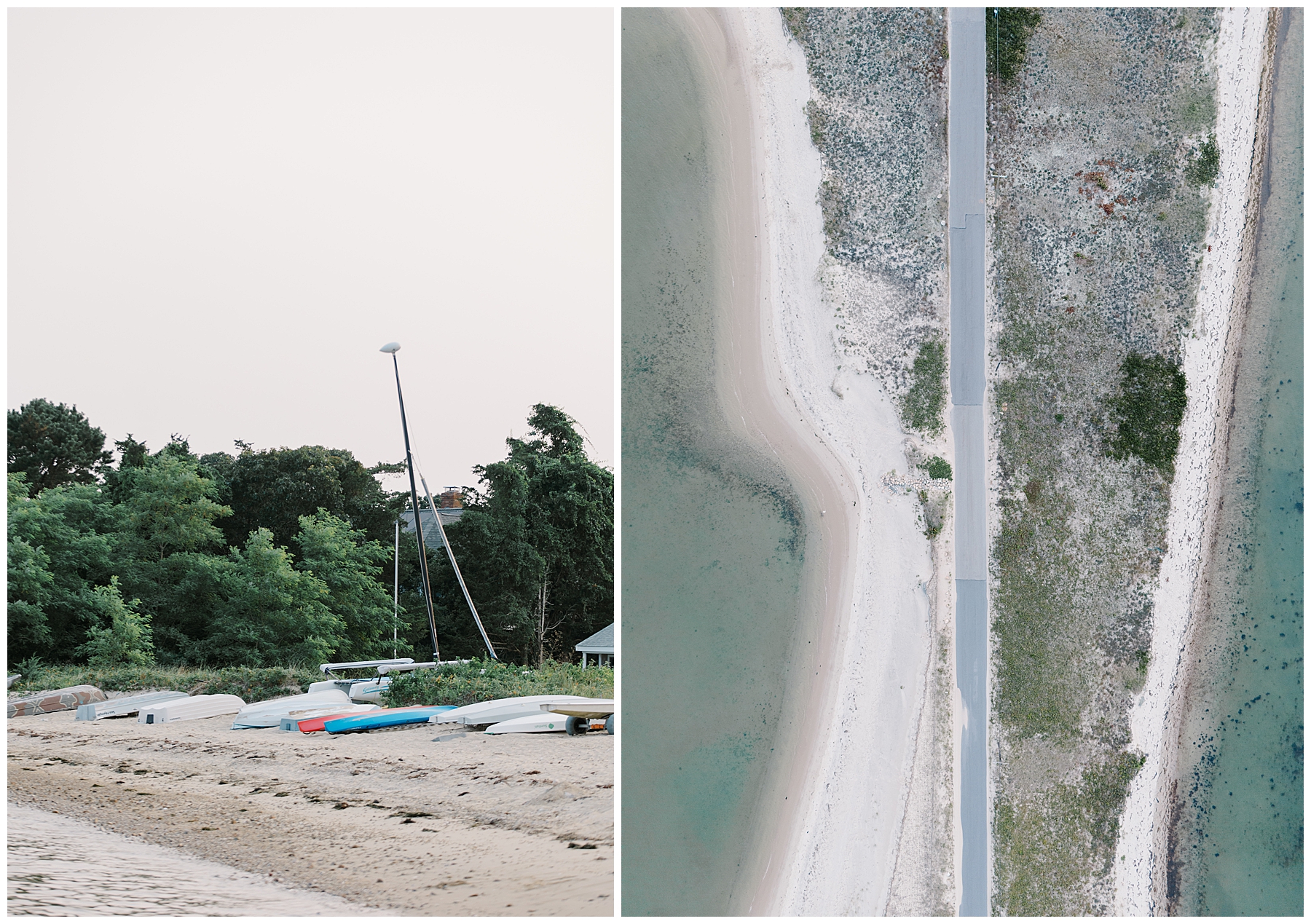 drone photos over Cape Cod