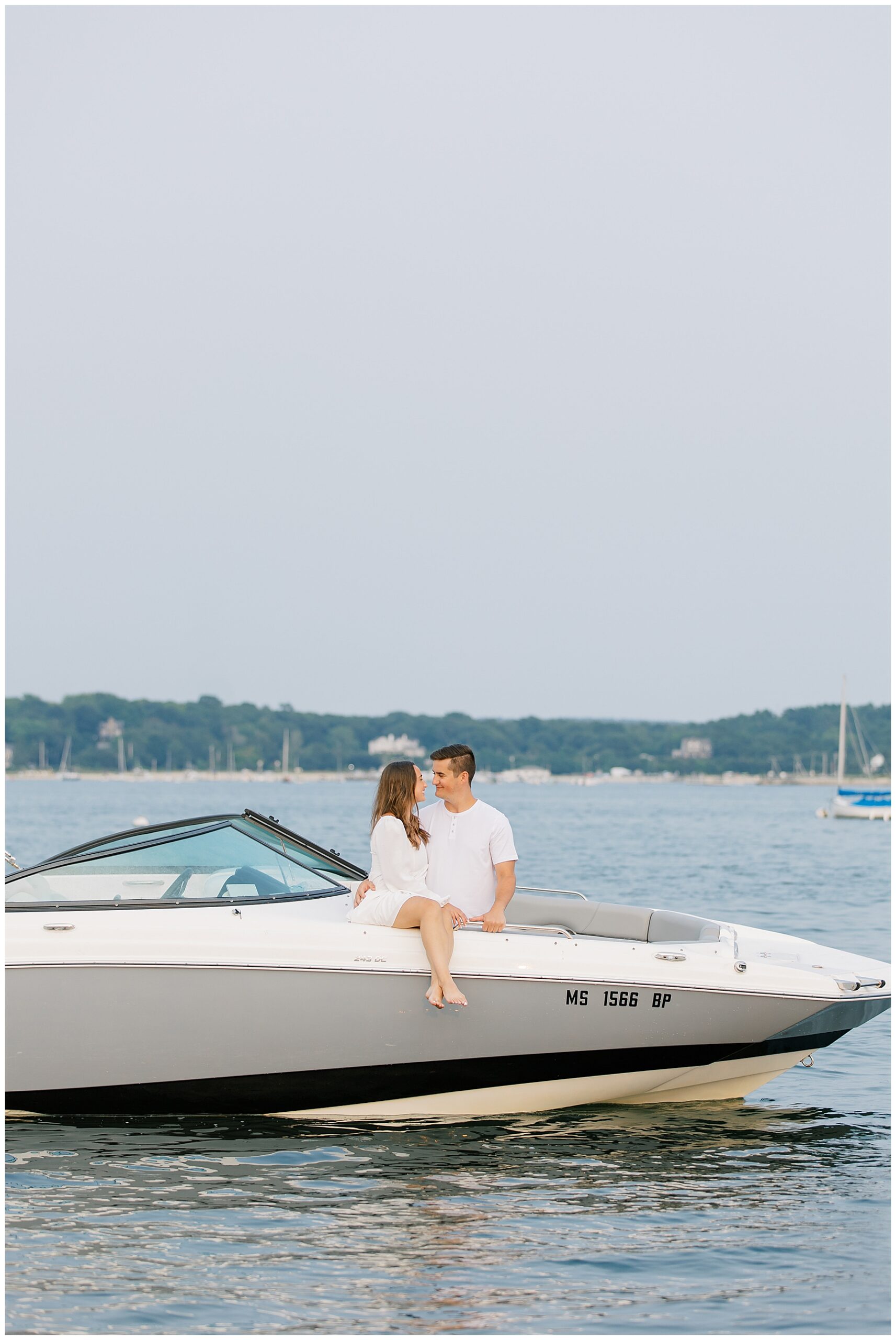 romantic Cape Cod engagement 