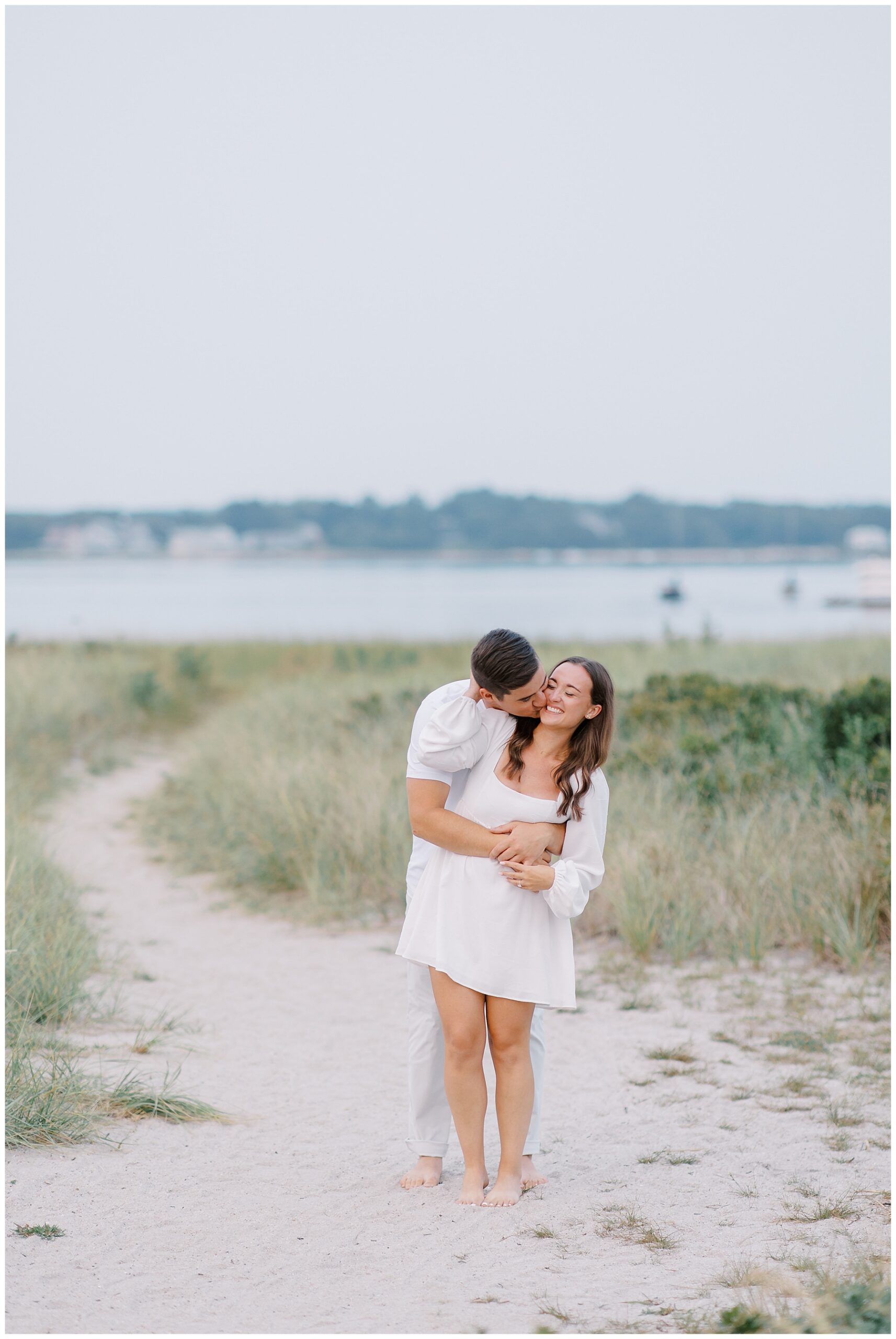 waterfront engagement photos 