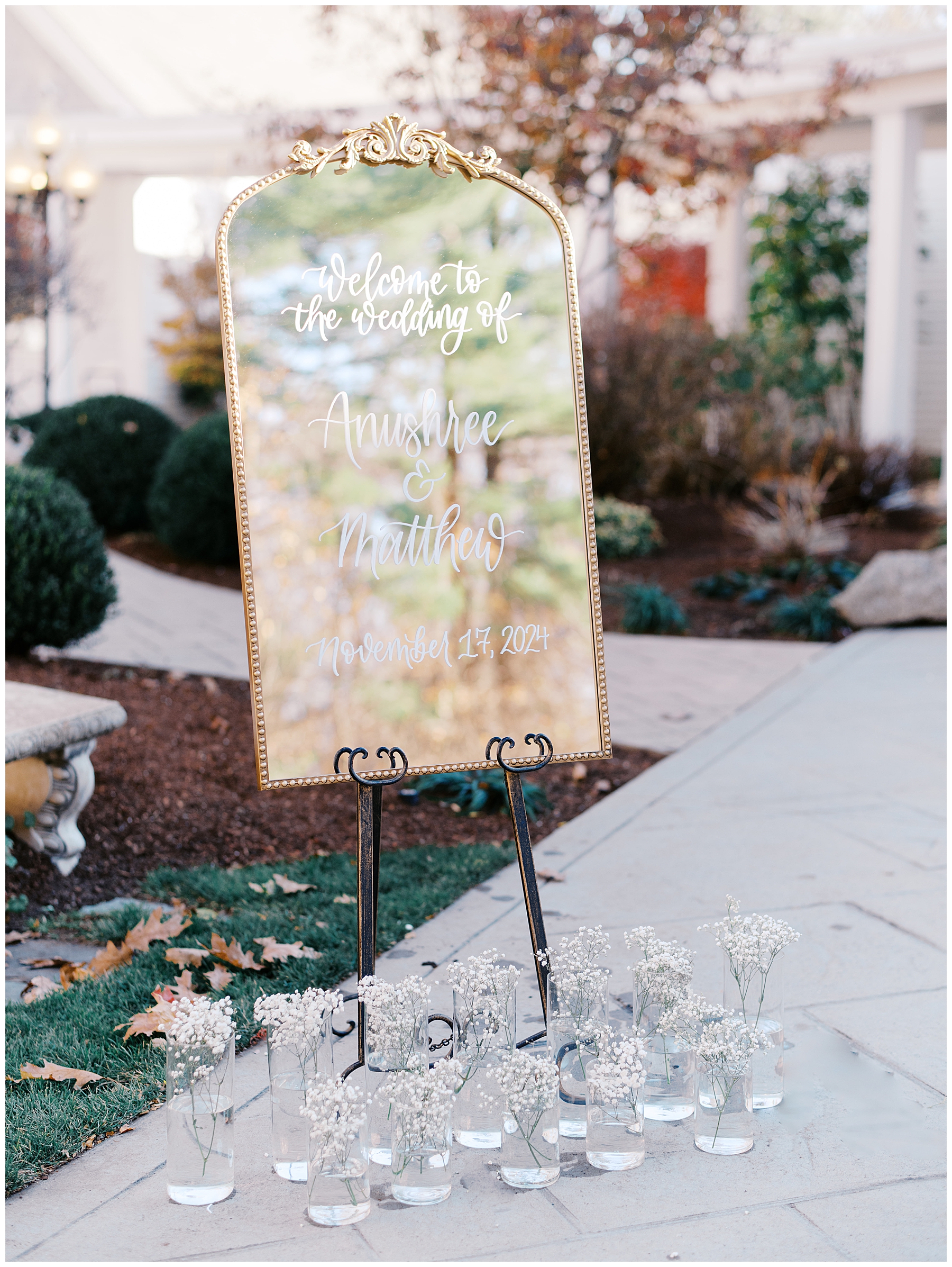 wedding welcome sign