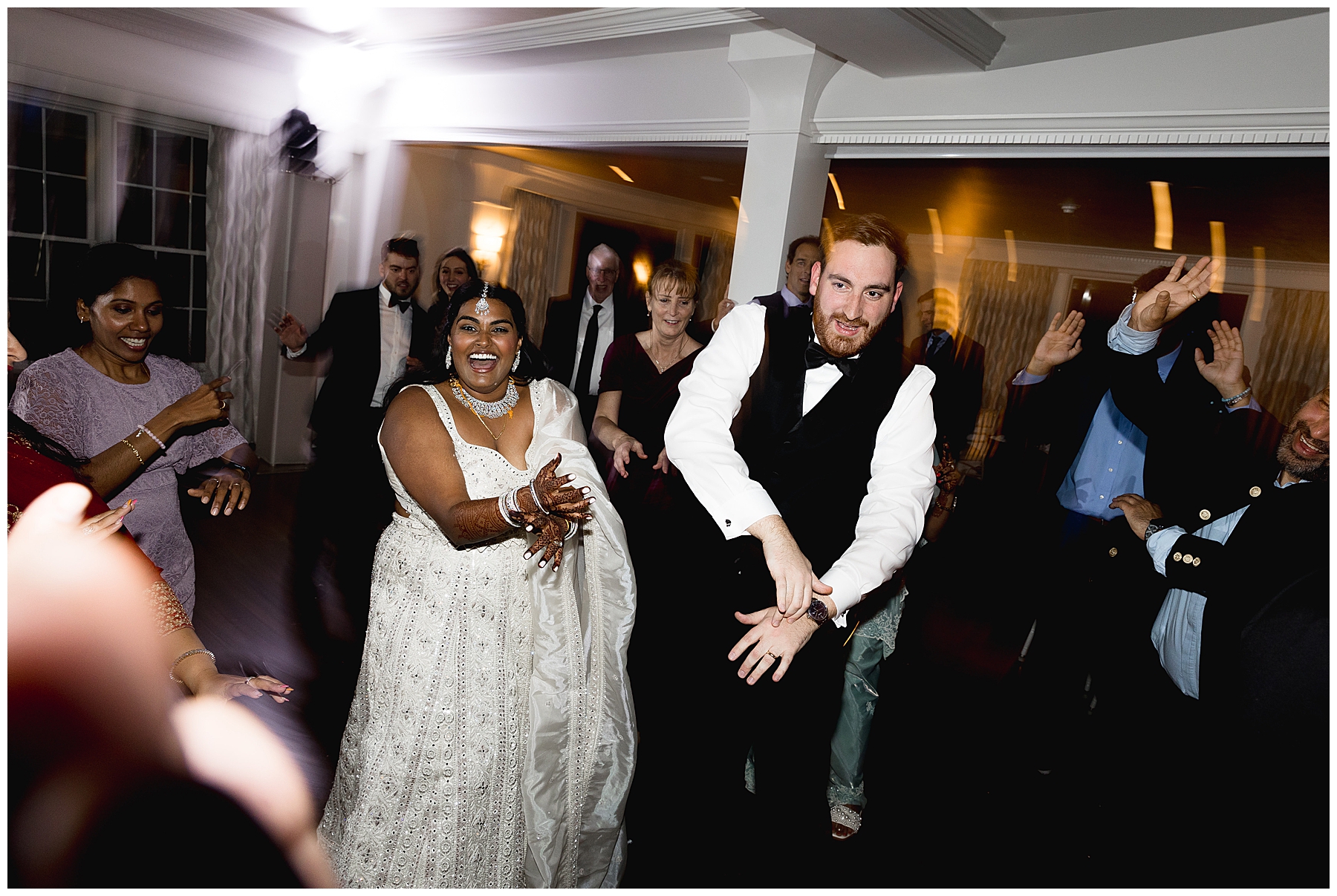 wedding reception at Saphire Estate