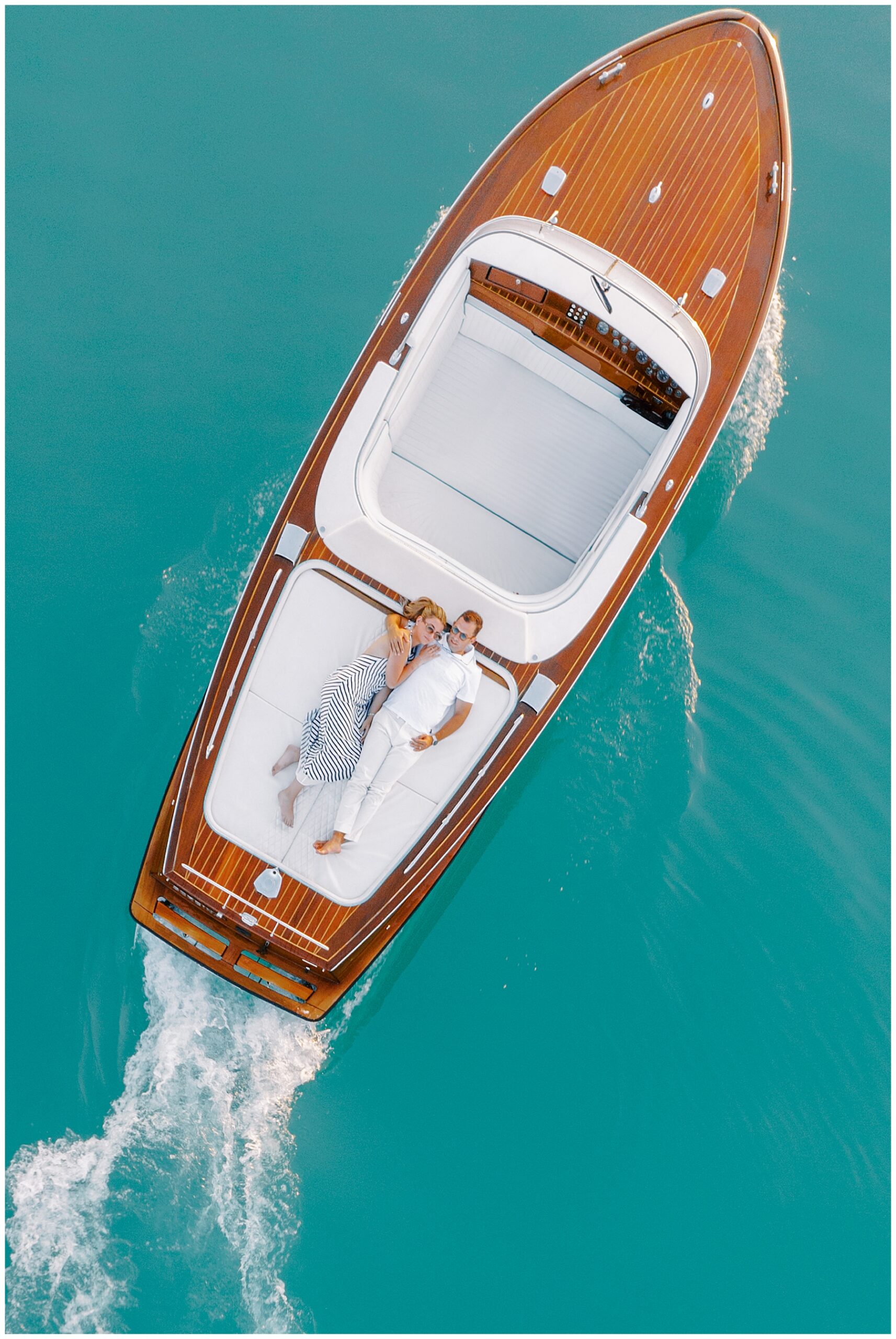 Romantic Boat Session on Lake Geneva in Lausanne, Switzerland