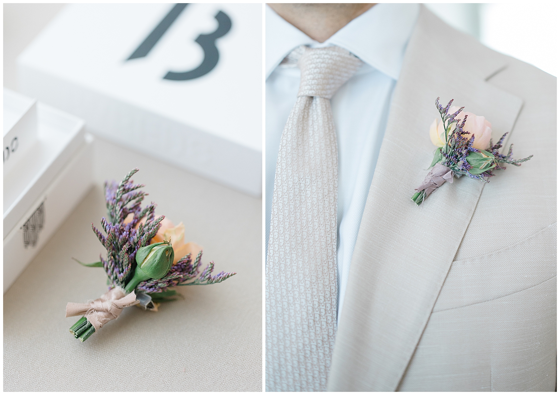 groom boutonniere
