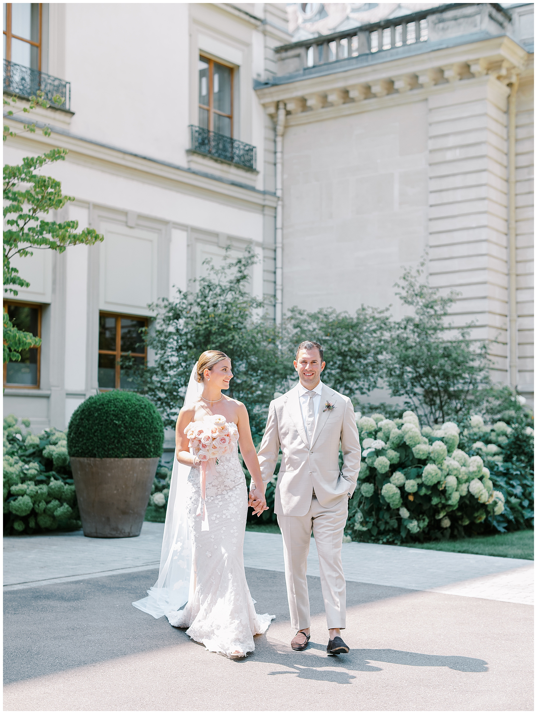 Luxury Garden Wedding at Porte de Iris in Switzerland