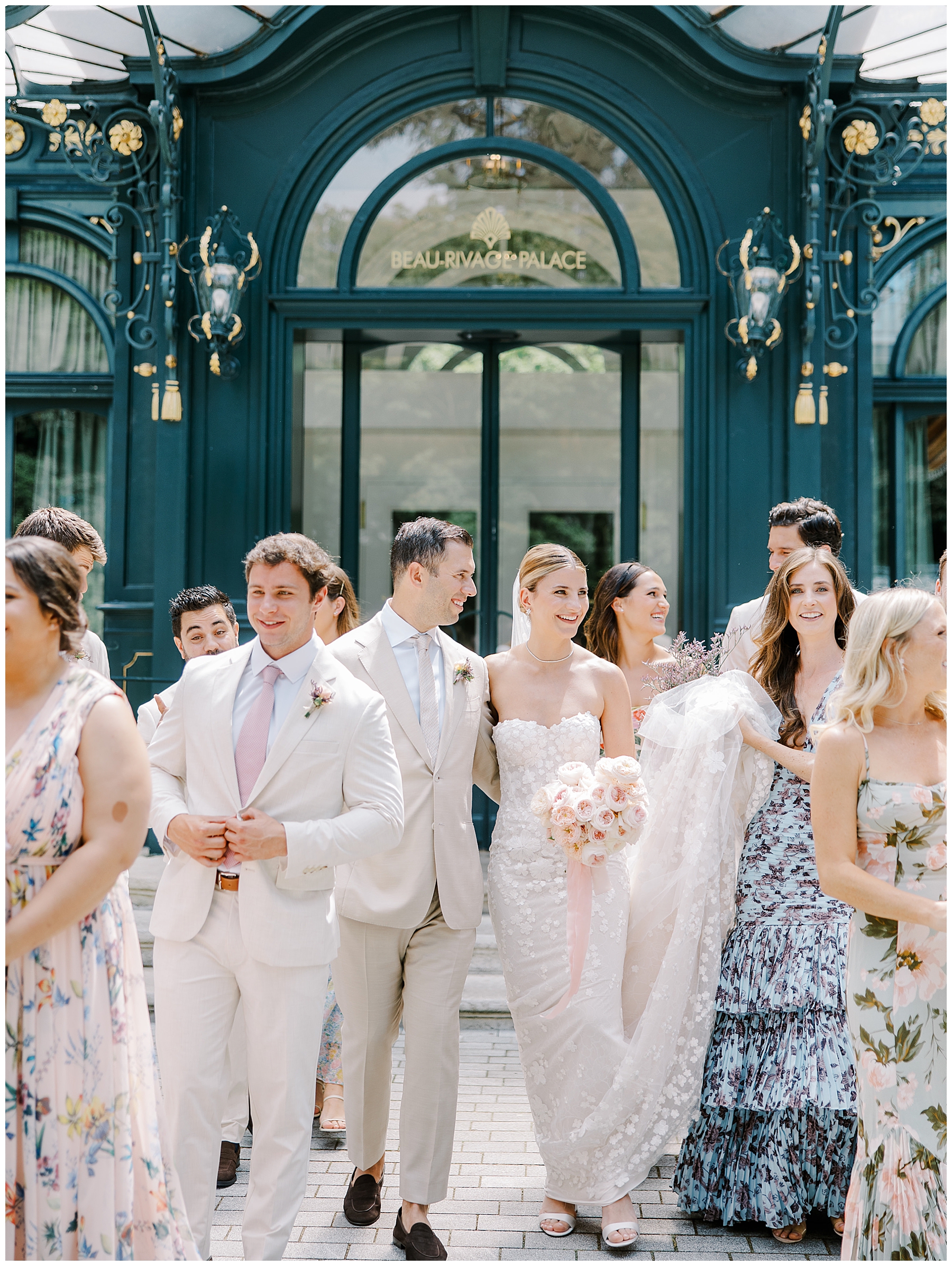 Luxury Garden Wedding at Porte de Iris in Switzerland