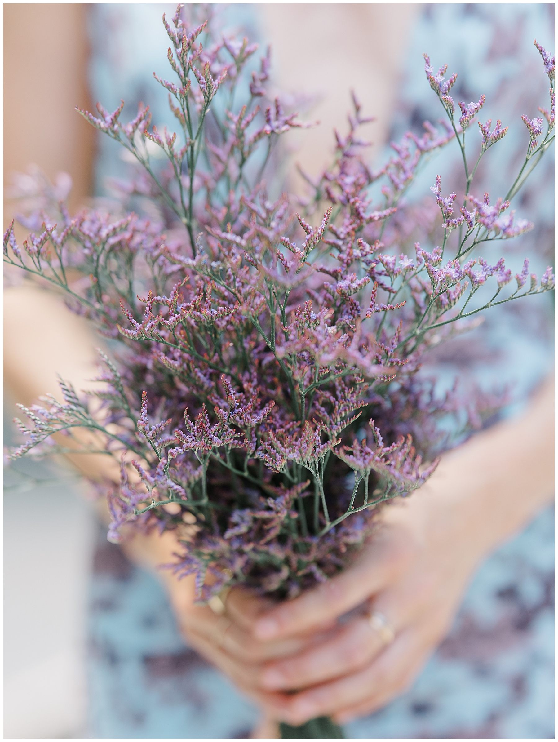 darker purple wedding bouquet
