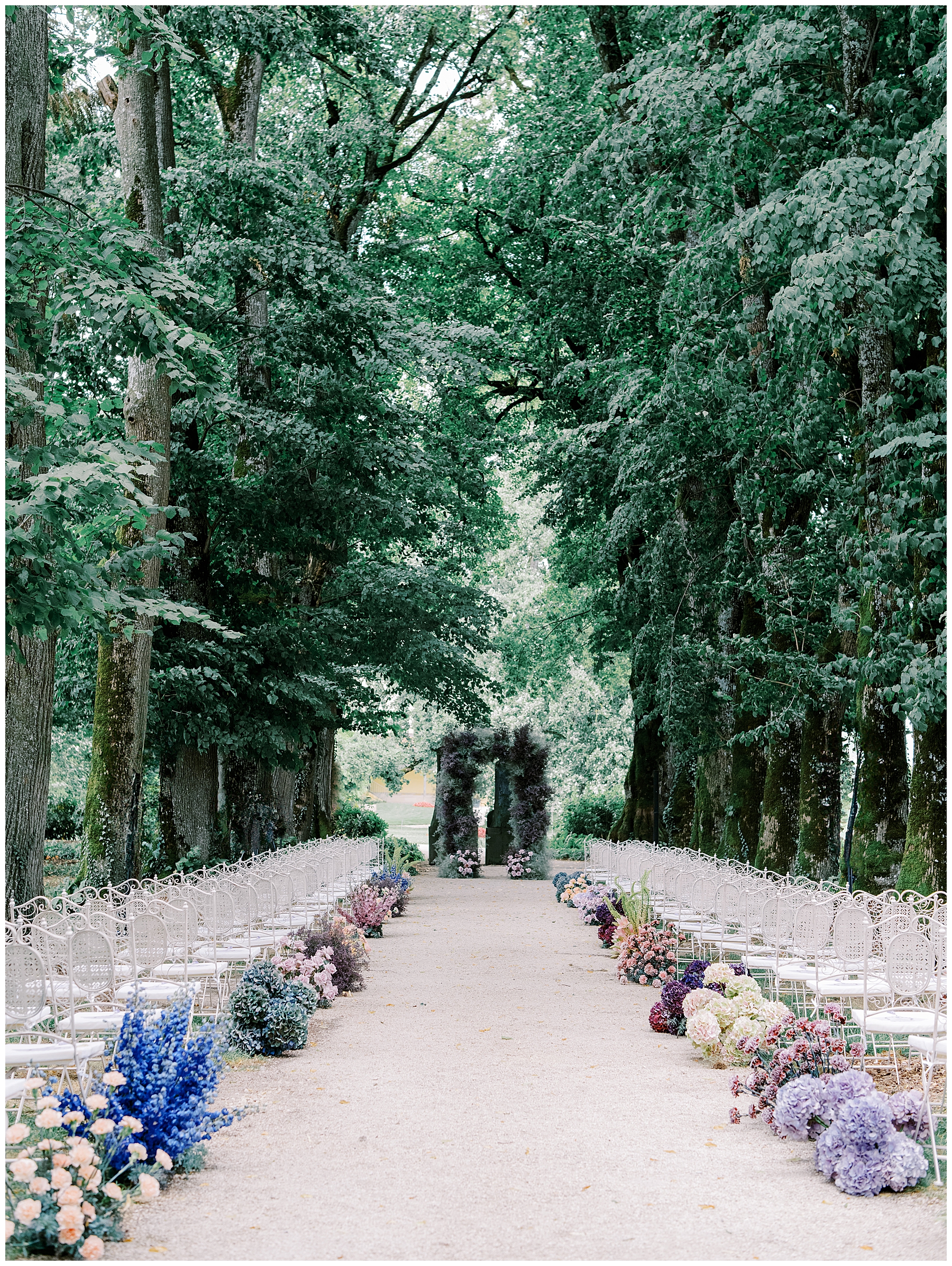 Luxury Garden Wedding at Porte de Iris in Switzerland