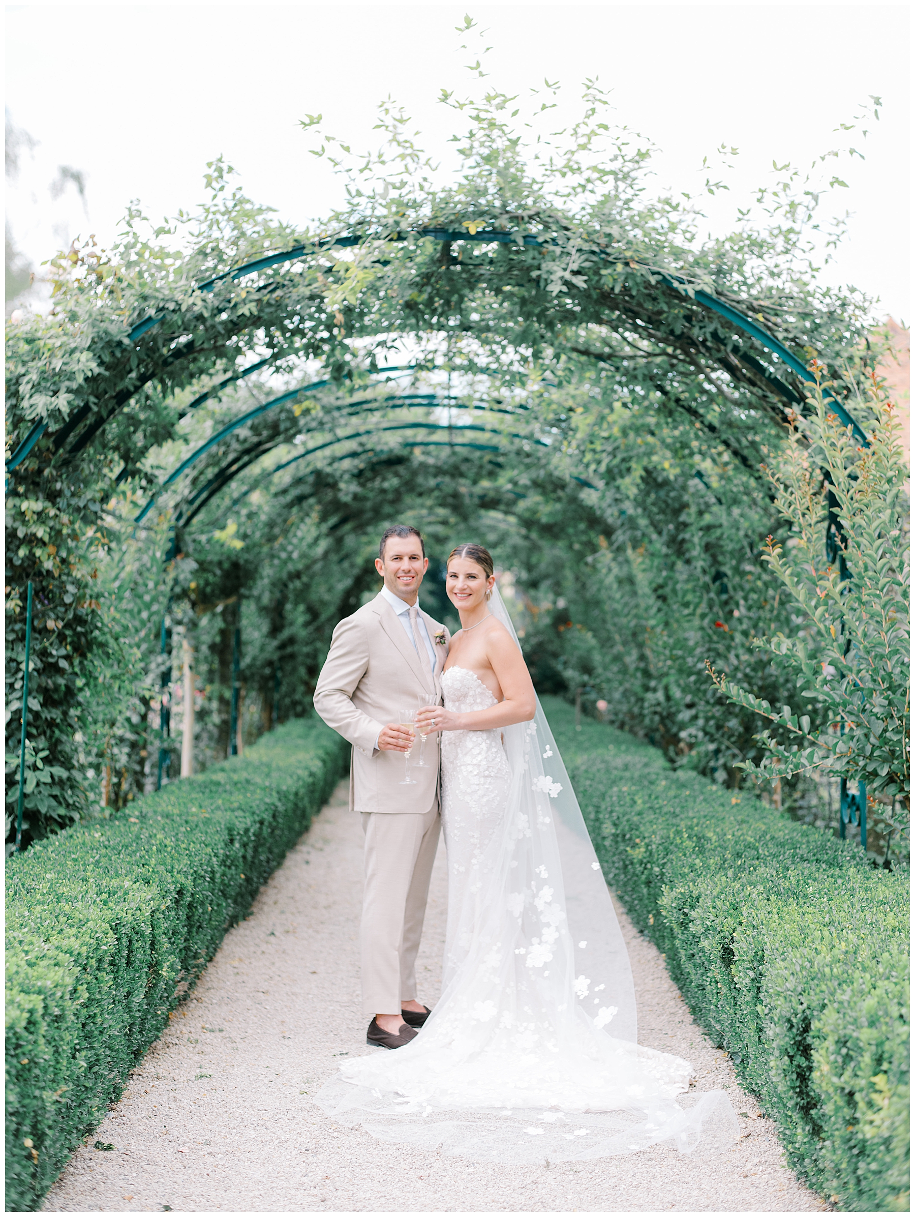 Luxury Garden Wedding at Porte de Iris in Switzerland