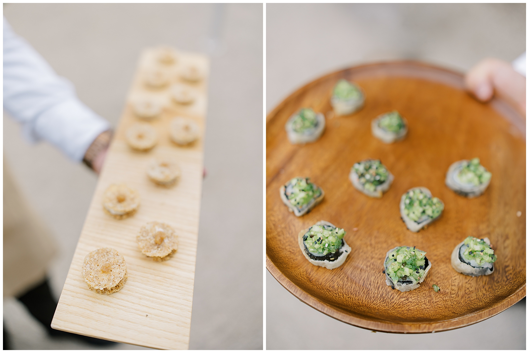 food served at wedding