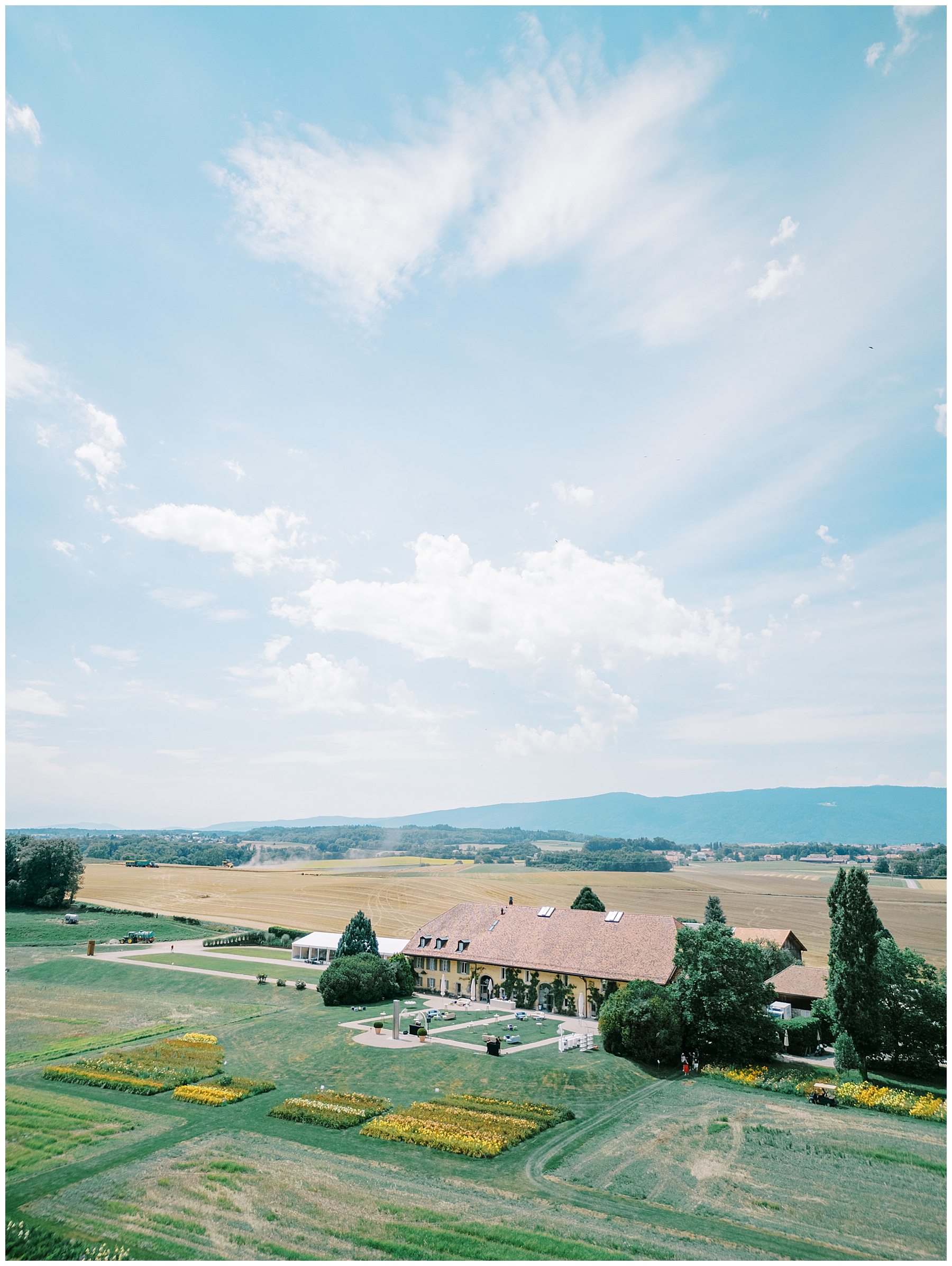 Luxury Garden Wedding at Porte de Iris in Switzerland