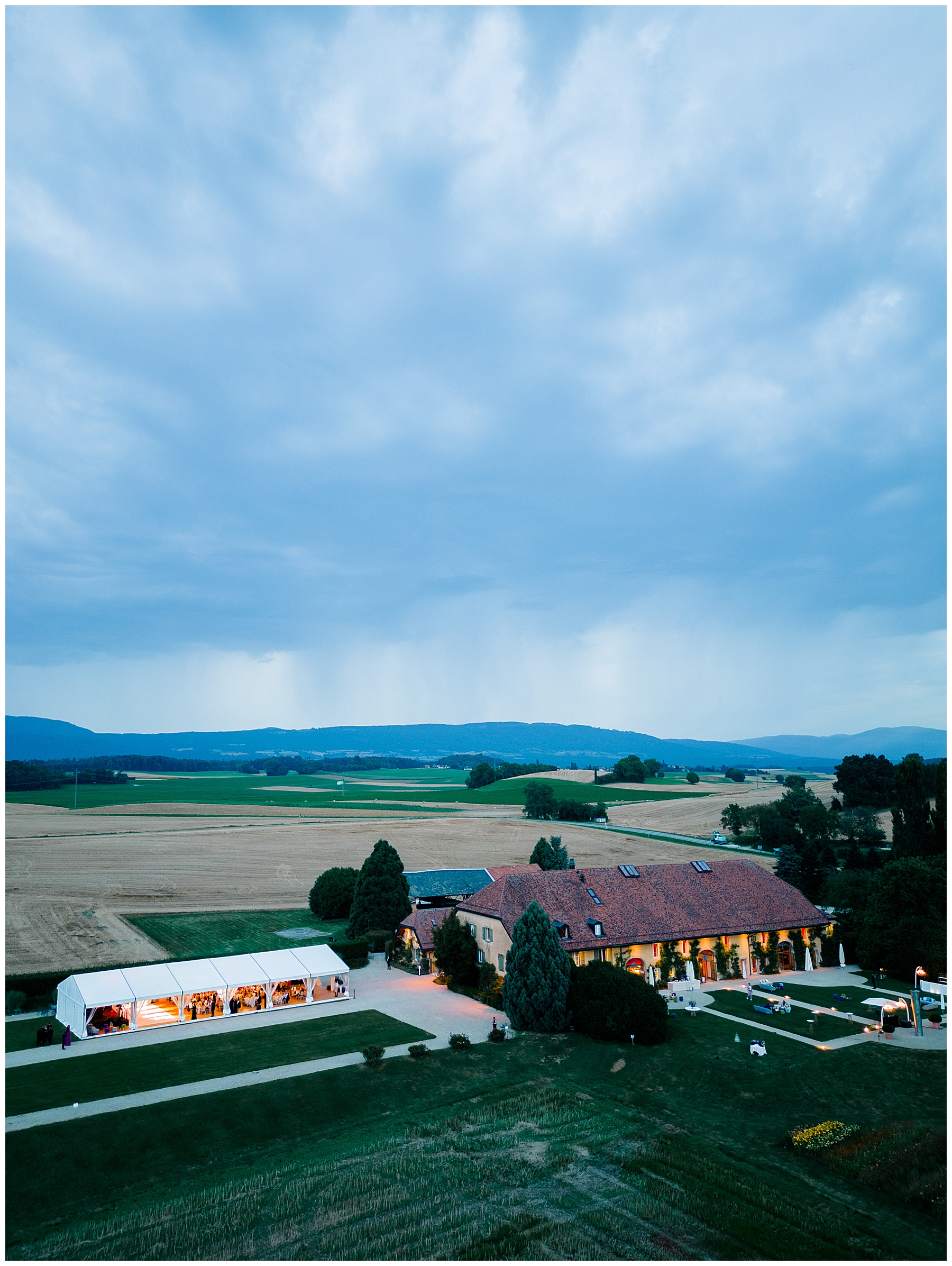 Luxury Garden Wedding at Porte de Iris in Switzerland