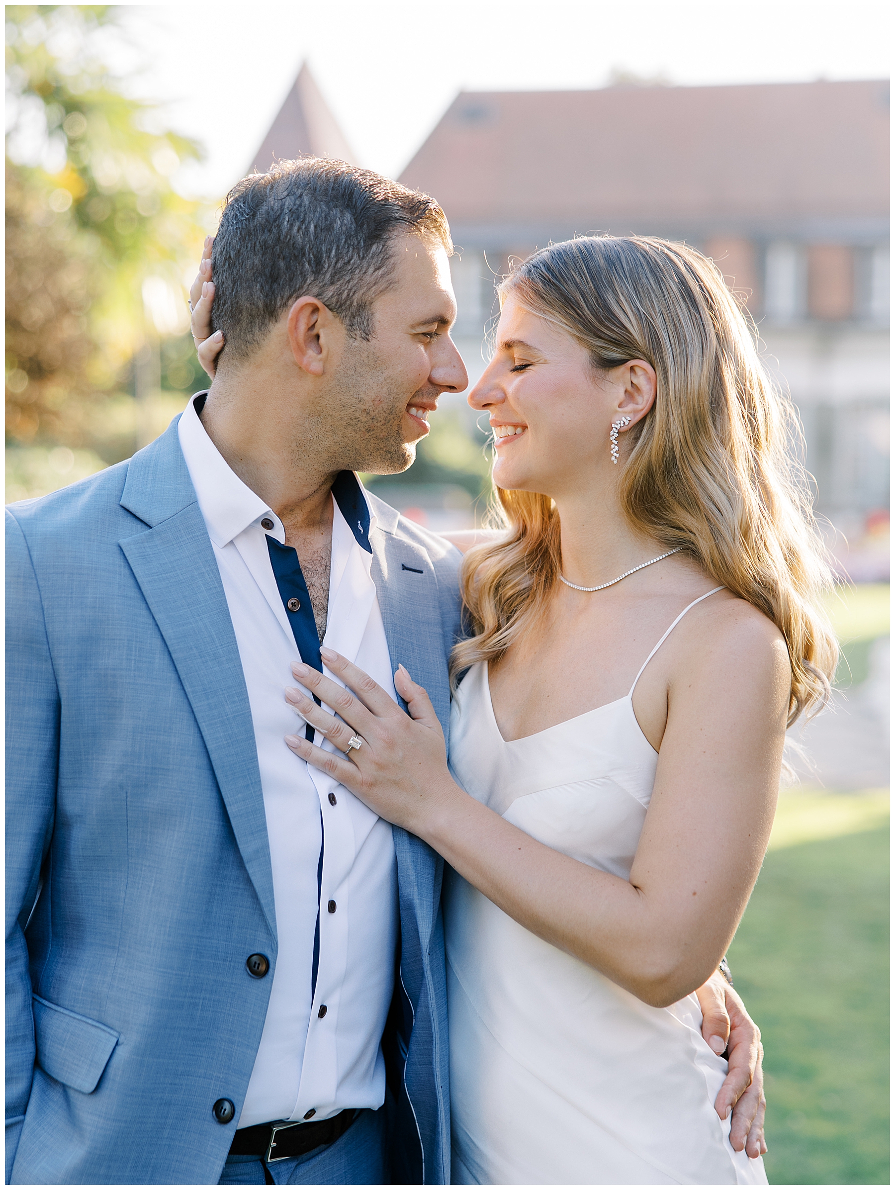 romantic portraits from wedding weekend in Lausanne, Switzerland