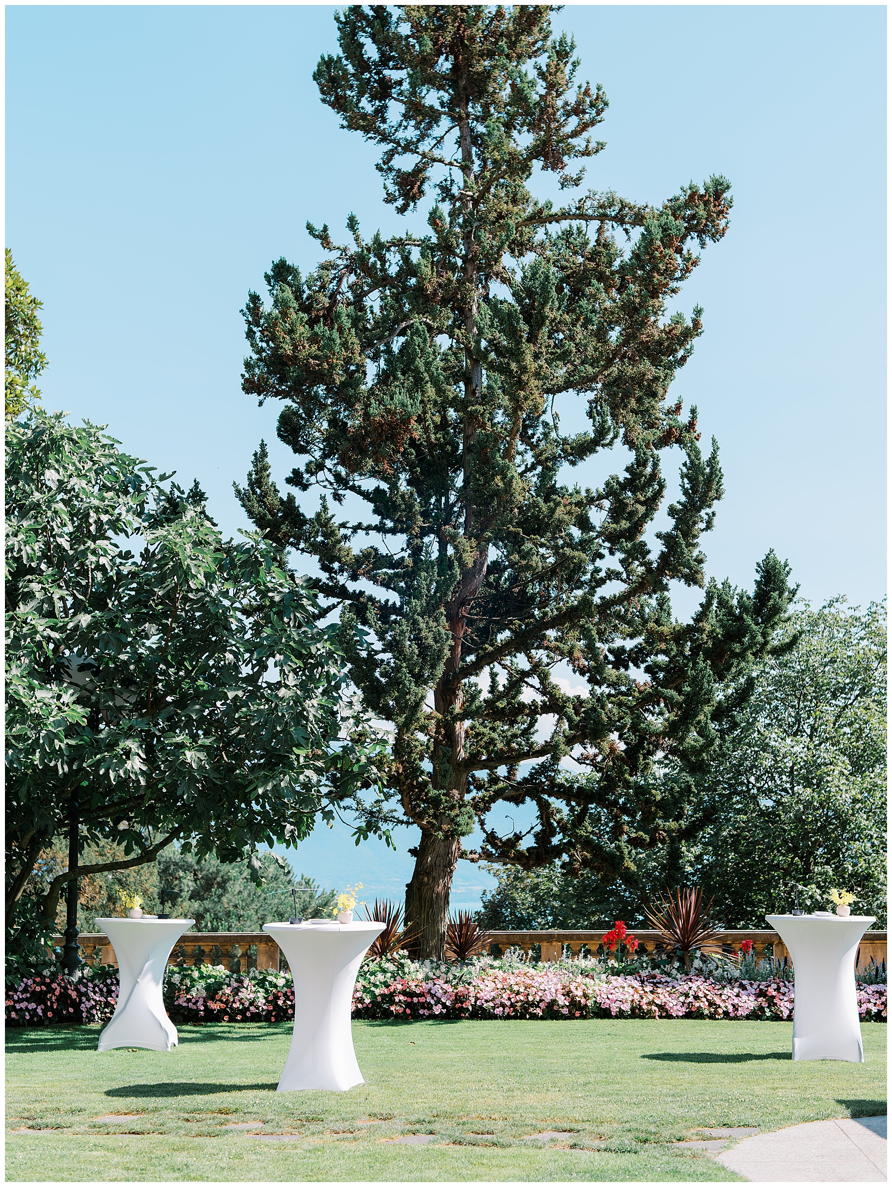 Rehearsal Dinner at Beau-Rivage Palace in Lausanne, Switzerland