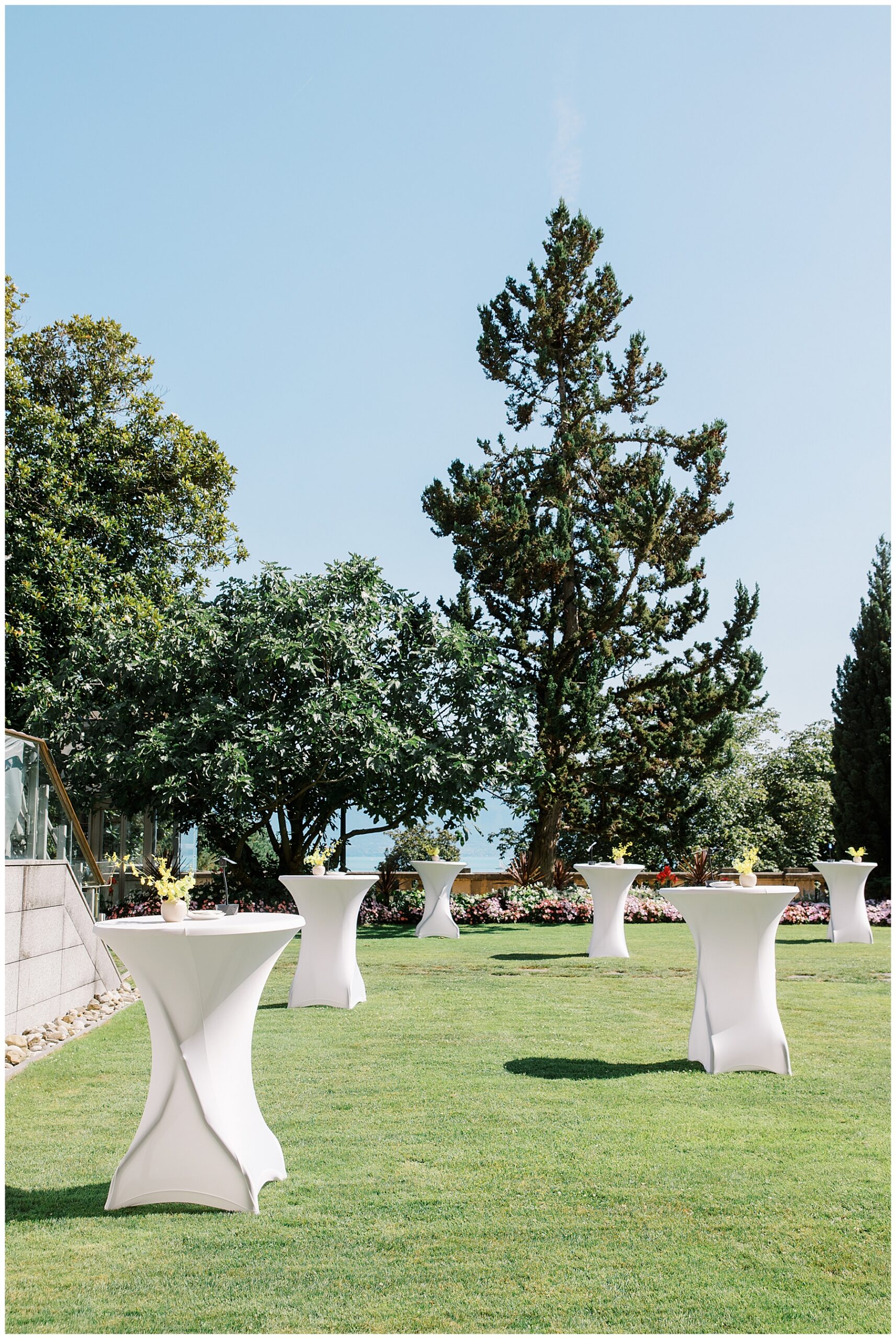 Rehearsal Dinner at Beau-Rivage Palace in Lausanne, Switzerland