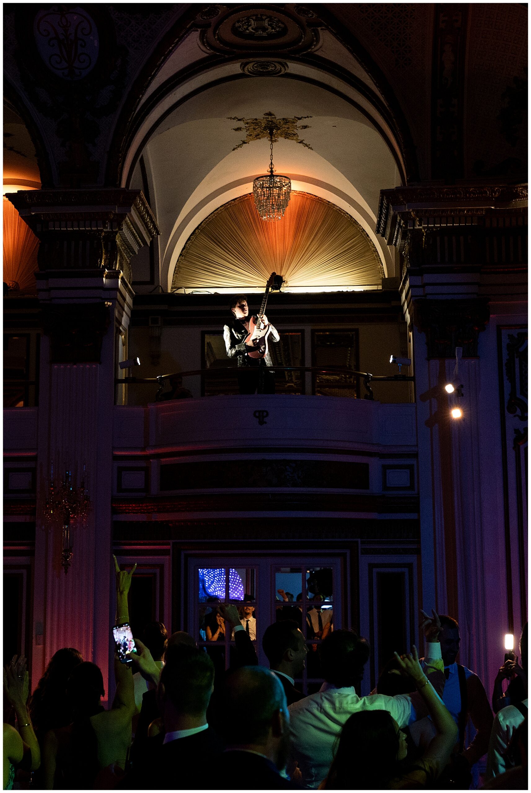 Fairmont Copley Plaza wedding reception 