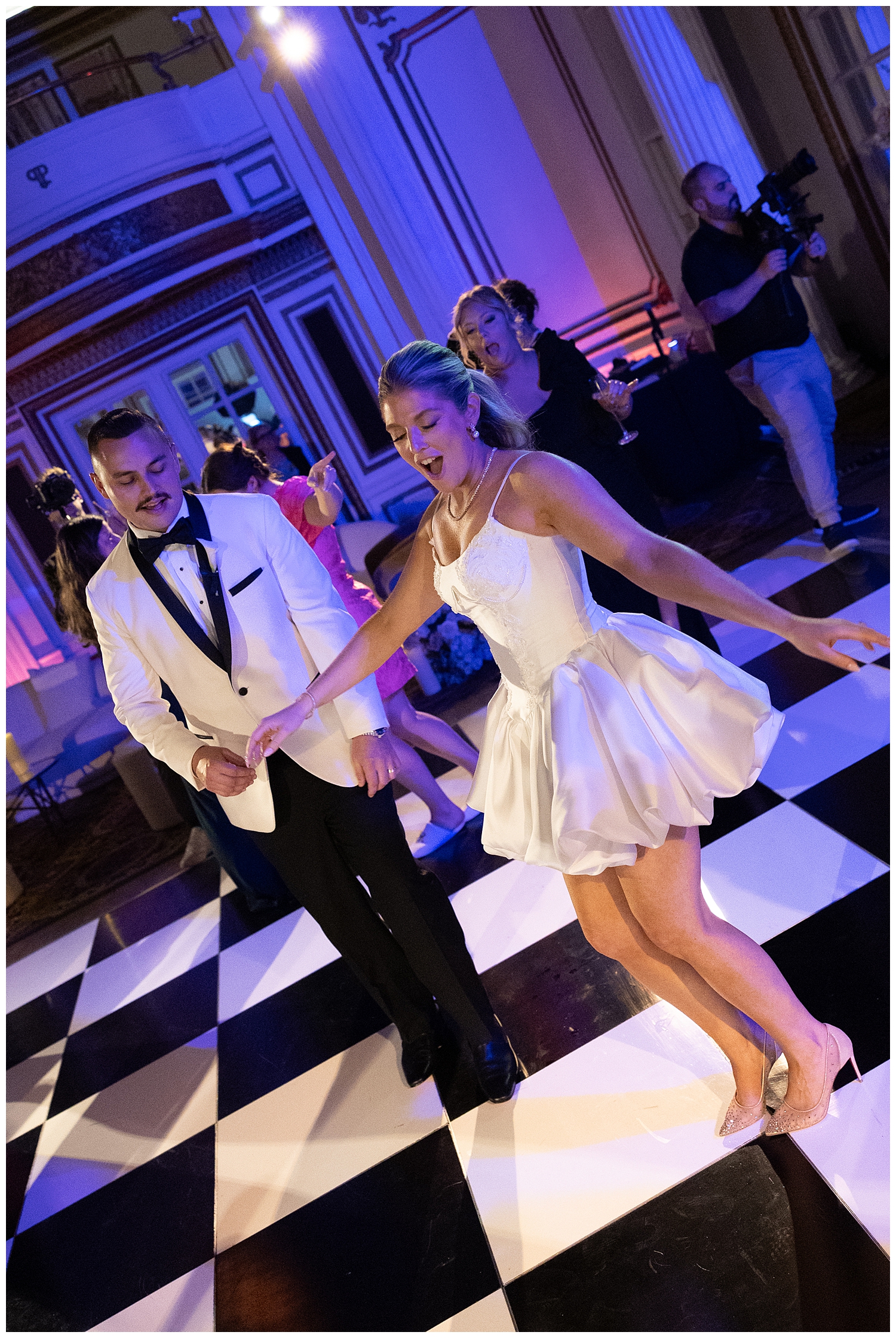 Luxurious Boston Wedding reception at Fairmont Copley Plaza 