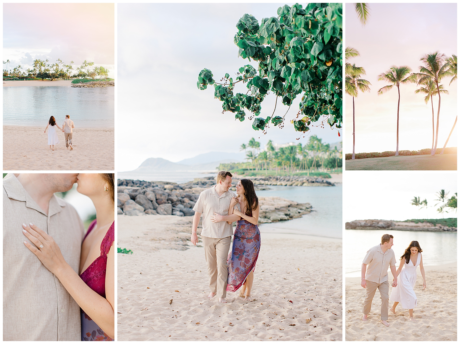 O'ahu, Hawaii Engagement Session | Ko Olina Engagement Photos
